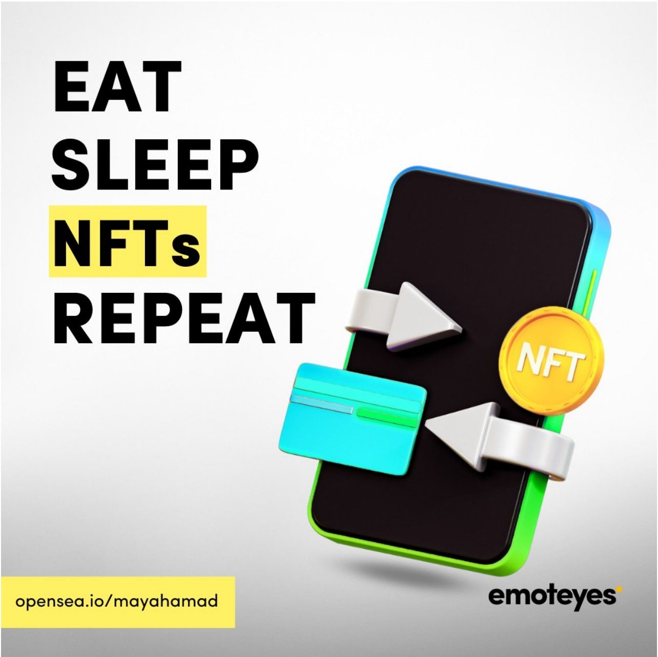 Eat Sleep NFTs Repeat