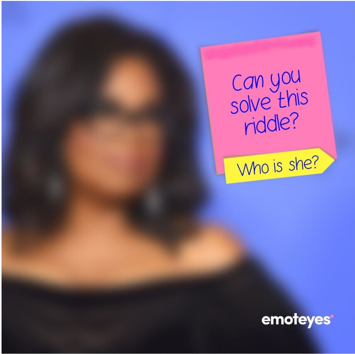 Riddle — Who is she?