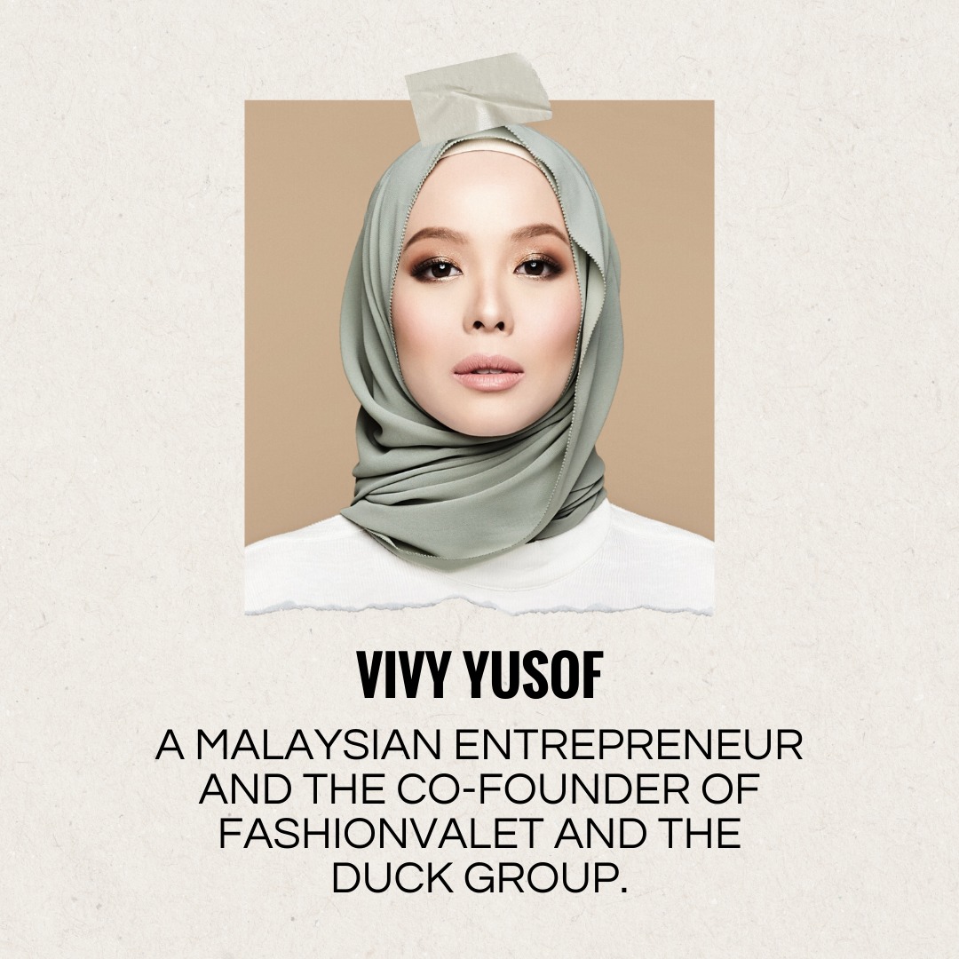 Vivy Sofinas Yusof — FashionValet founder