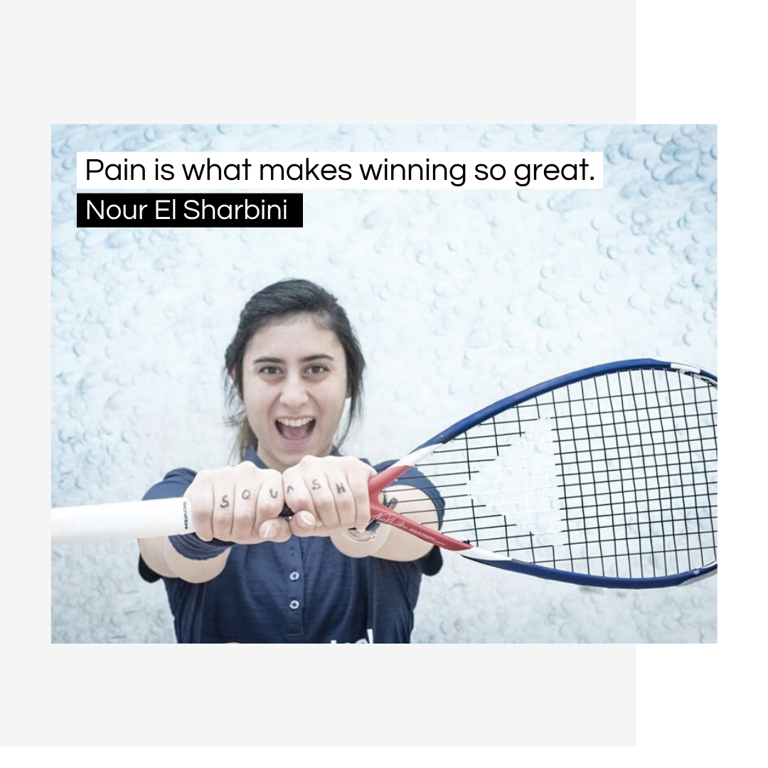 Nour El Sherbini — squash world champion